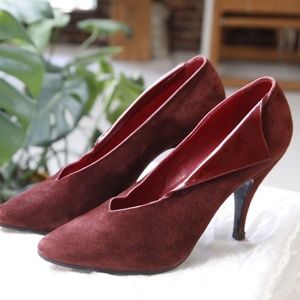 Colette Suede Booties sz 9
